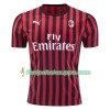 Jalkapallo Peliasut AC Milan Koti Pelipaita 2019/20 Lyhythihainen
